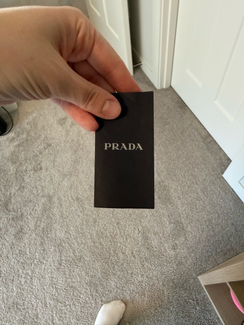 Prada Black Square Frame Sunglasses - Picture 5 of 5